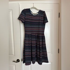 LuLaRoe Multicolor Amelia Dress